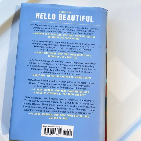 Hello Beautiful by Ann Napolitano - Multicolor Cover - Picture 2 of 2